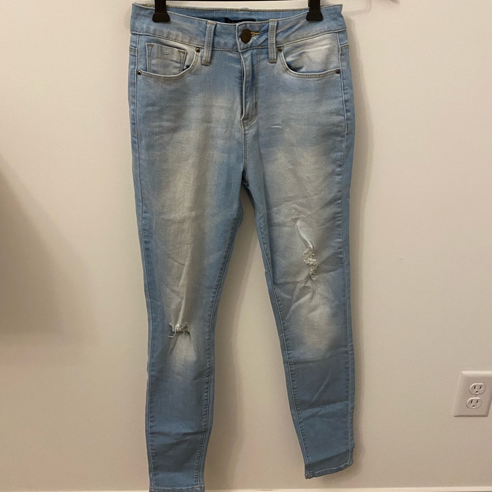 Blue Jeggings